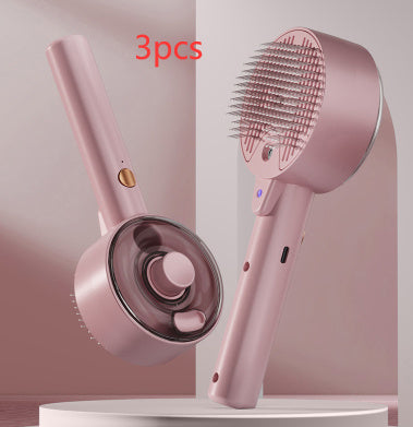 Pet Self Cleaning Steam Brush