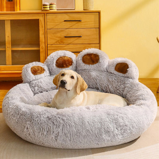 Paw shaped pet sofa bed