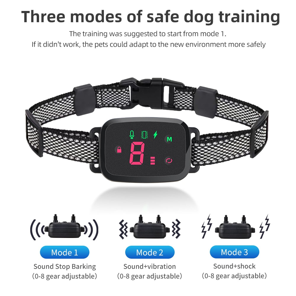 Smart Automatic Anti Barking Dog Collar