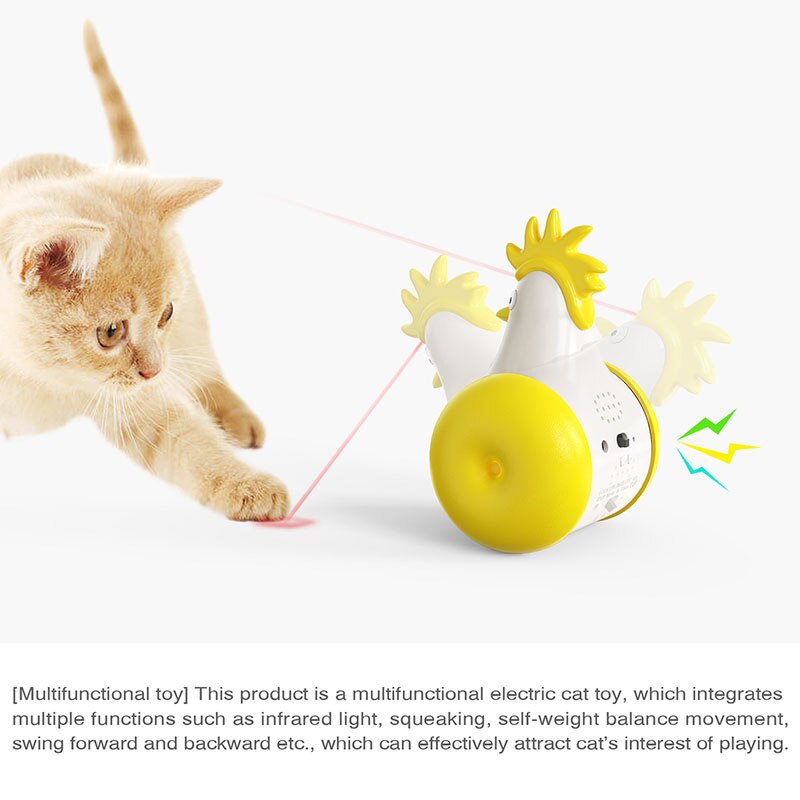 Laser Chicken Self-Entertainment Cat Toy