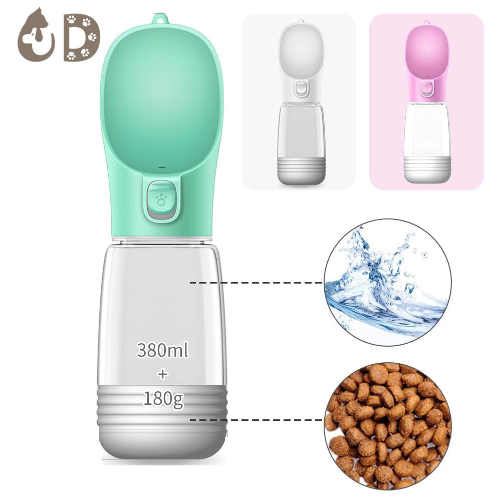 Portable Dog Water Bottle Food and Water Container