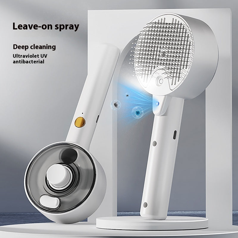 Pet Self Cleaning Steam Brush