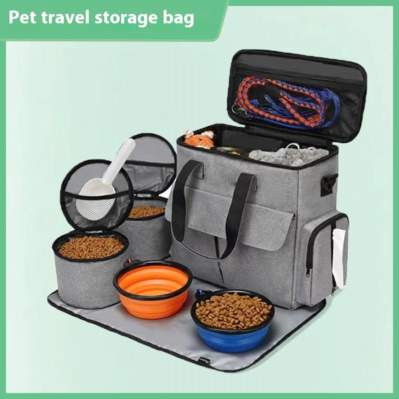 Pet Travel Bag Kit