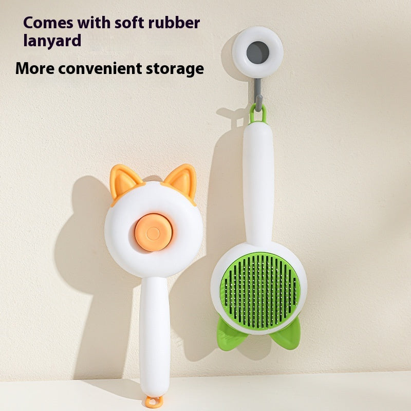 Self Cleaning Pet Hair Remover Brush