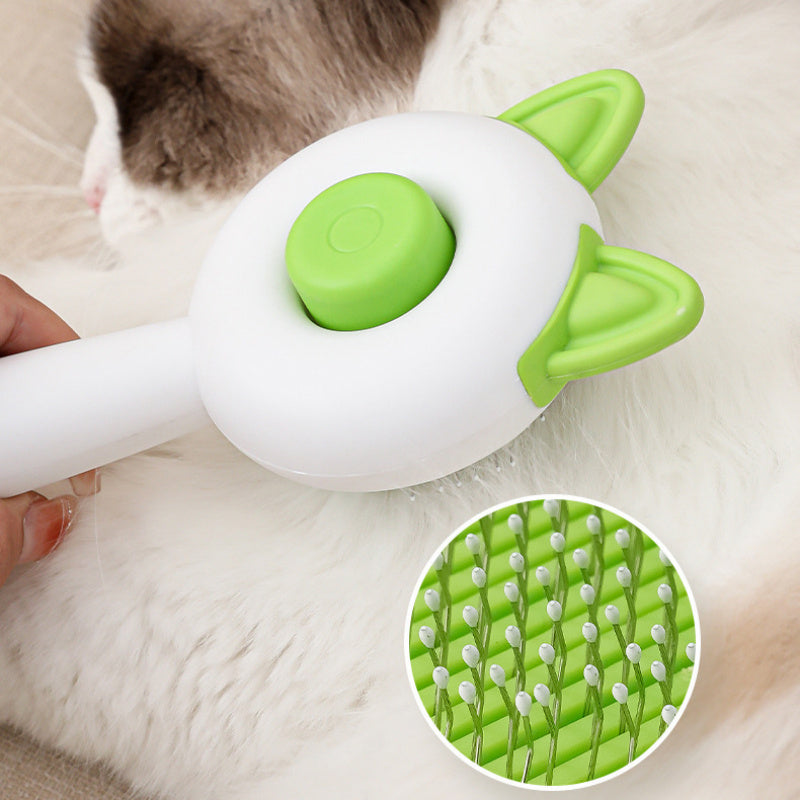 Self Cleaning Pet Hair Remover Brush