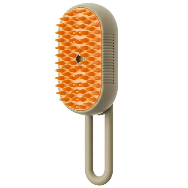 Steamy Pet Brush 3 In 1 Electric Spray